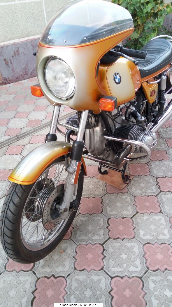 Bmw R90S Daytona Orange 1976 - recool - Prezentare motociclete, motorete si biciclete de colectie