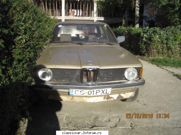 Bmw rechin E21 316 - Masina am luat-o din Resita in vara acestui an ce - Prezentare masini