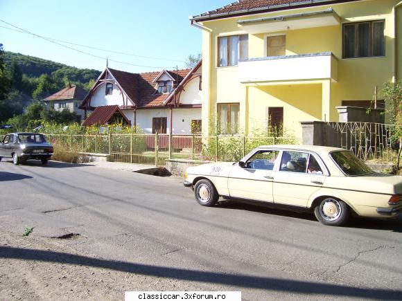 brasov classic rally 2011 mercedes w123