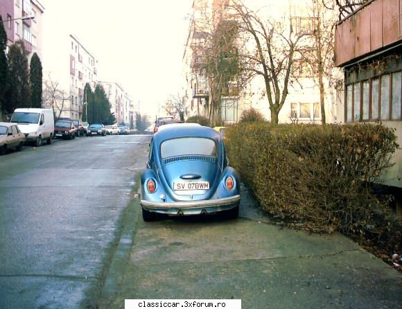 Broscuta 1300 - hibrid - Aripile din spate sunt de 1303, de dupa 1973 - Am vazut prin Cluj-Napoca