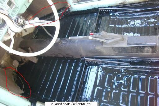 Broscuta vernil - VW Kafer 1965 - In poza asta se vede ca broscuta avea inca - Prezentare masini