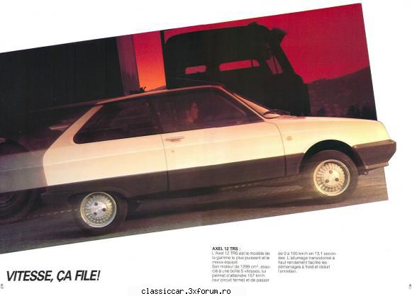 Brosuri Citro�n Axel - oldtimercraiova - File de istorie