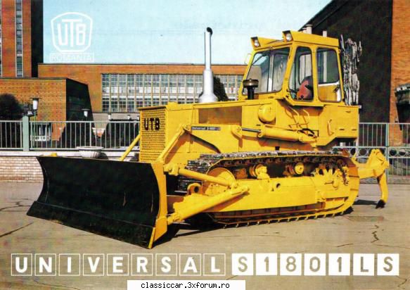 Buldozer S1800 - Un prieten neamt cumpara buldozer romanesc S1800 - Cumparari auto-moto clasice