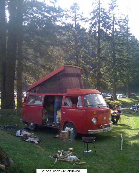 Bus VW Camper an 1974 - Pe valea cerbului - Remorci, rulote, campere