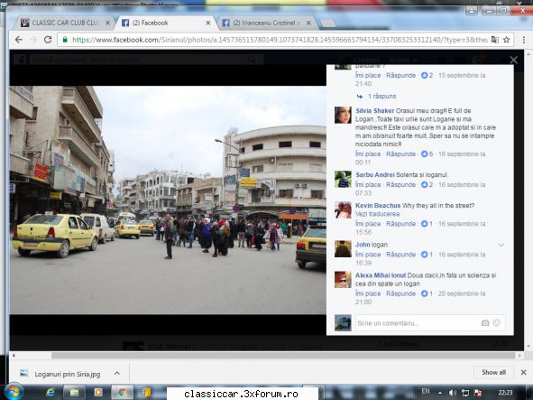 CN1 -Siria ? - Actualmente ,,Daciile'' mai merg in Siria - Din lumea larga