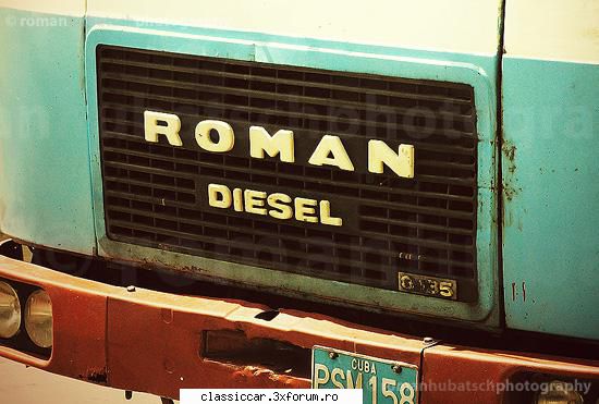 Camioane epave sau nu, vechi sa fie - Roman Diesel in Cuba: ..si un album cu masini - Am vazut prin Romania