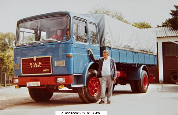 Camioane epave sau nu, vechi sa fie - Un MAN nou-noutz - Am vazut prin Romania