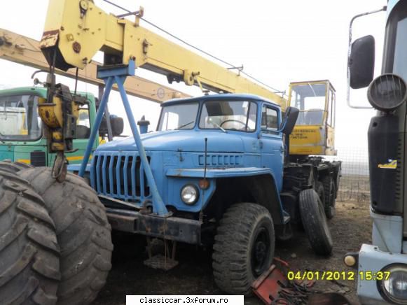 Camioane epave sau nu, vechi sa fie - Salut,si eu stiu acel camion cu macara Ural de - Am vazut prin Romania