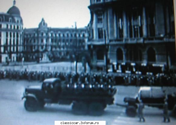 Camioane sovietice - Inmormantarea lui Dej - File de istorie