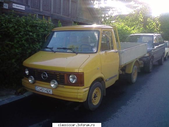 Camioneta Opel - de fapt cred ca este ceva Opel Bedford tot in - Am vazut prin Cluj-Napoca