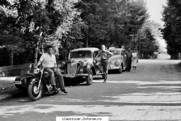 Candva la Tg Mures - Unul din primele intalniri "motorizate" - File de istorie