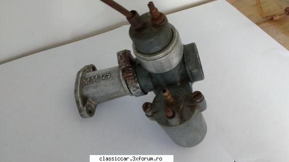 Carburator Mz rt 125 - Vand carburator Mz rt 125 in stare buna cu flansa - Vanzari  piese si accesorii