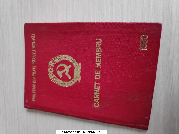 Carnet PCR 1980 - Interesează pe cineva așa ceva? - Vanzari- cumparari carti si reviste auto