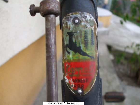 Carpati 1963 - stema de fata RPR - Prezentare motociclete, motorete si biciclete de colectie
