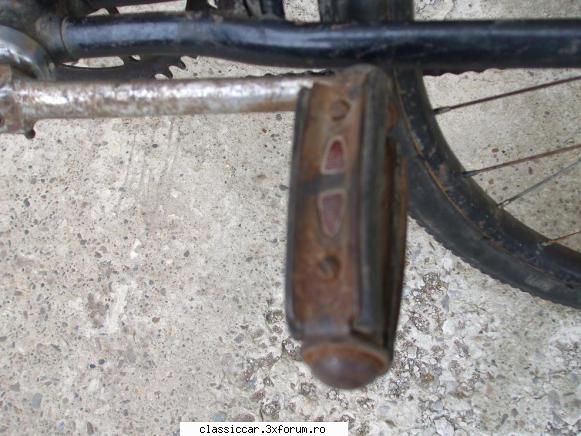 Carpati 1963 - Pedale originale , dar e posibil - Prezentare motociclete, motorete si biciclete de colectie
