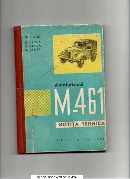 Carte techica IMS - Vand carte tehnica originala din 1965 pentru M - Vanzari  piese si accesorii