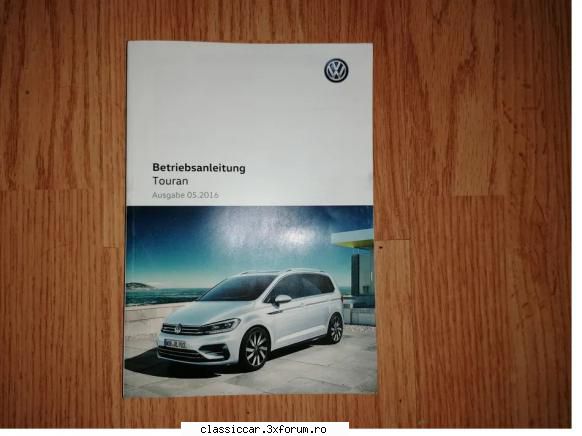 Carte tehnica originala foarte complexa VW Touran - Carte tehnica o - Vanzari- cumparari carti si reviste auto