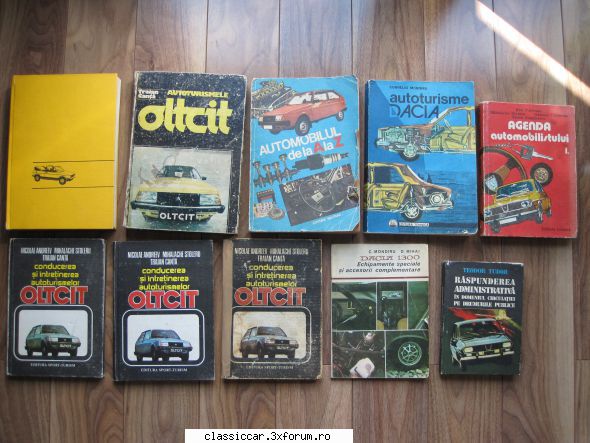 Carti AUTO Dacia/Oltcit si altele - YellowStar - Vanzari- cumparari carti si reviste auto
