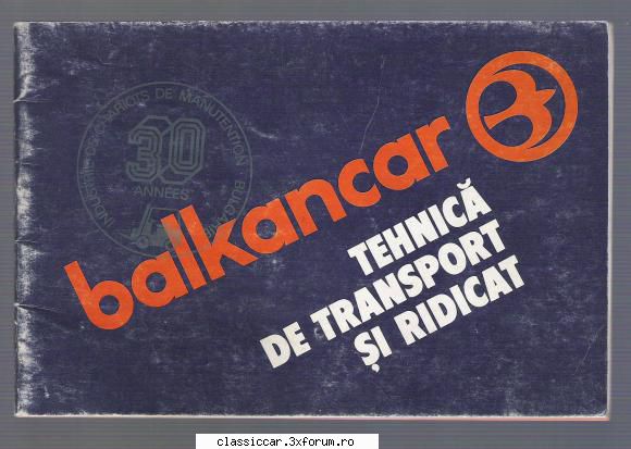 Carti Tehnice din domenii variate - Balkancar - Tehnica de - Vanzari- cumparari carti si reviste auto