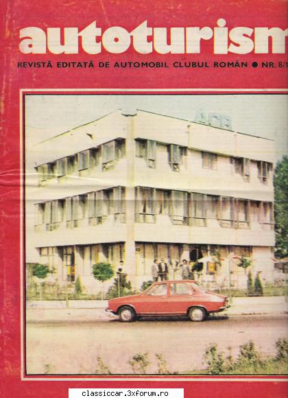 Carti Tehnice din domenii variate - Revista Autoturism nr. 8 din - Vanzari- cumparari carti si reviste auto