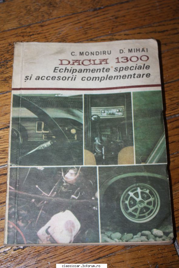 Carti si reviste auto - Dacia 1300, echipamente speciale... 50 lei - Vanzari- cumparari carti si reviste auto