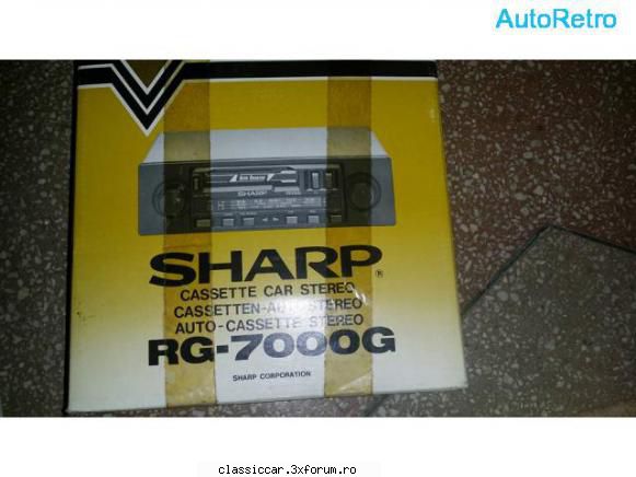 Casetofon Sharp RG-7000G -- Sigilat -- - Nu este al meu, dar pentru cine are - Vanzari  piese si accesorii