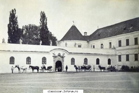 Castelul de la Bontida - Intrarea la grajduri - atunci - Drumetii prin Mioritic