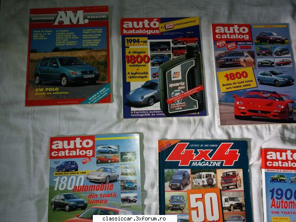 Cataloage Auto - Liviu-Florin - Vanzari- cumparari carti si reviste auto