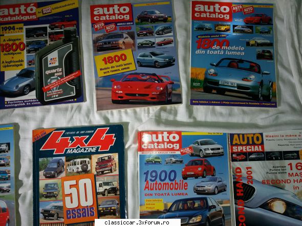 Cataloage Auto - Liviu-Florin - Vanzari- cumparari carti si reviste auto