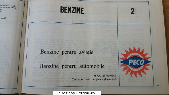 Catalog cu produse PECO din 1987 - Adrian Frigo - Vanzari- cumparari carti si reviste auto