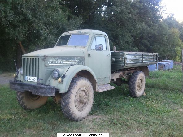 Caut si eu un SR 132 - Misu, si Gaz 63 are roti simple - Coltul camionagiului si tractoristului oldtimerist