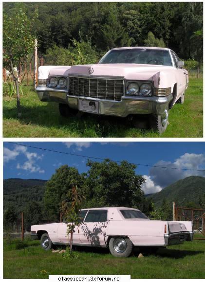 Ce am vazut prin Resita... - 1970 Cadillac Fleetwood Brougham - judetul Caras - Am vazut prin Romania