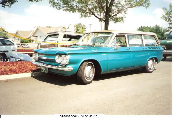 Chevrolet Corvair 700 - Iar asta concura cu Vw Typ3 Variant - Prezentare masini