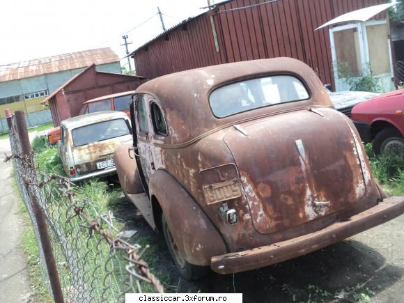 Chevrolet Master DeLuxe 1938 - poi asta e prima operatiune..sablarea. are - Reconditionari si Restaurari