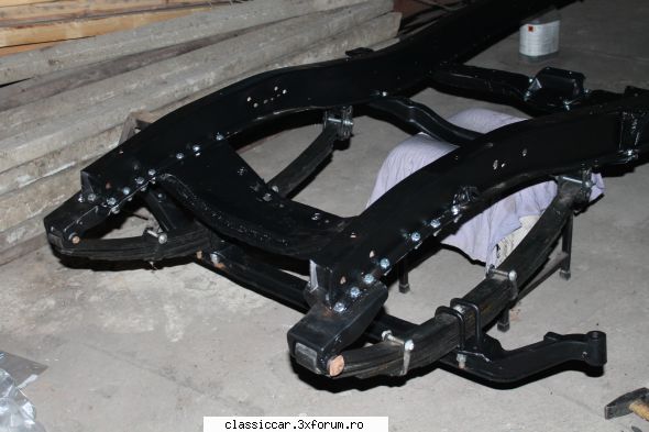 Chevrolet Master DeLuxe 1938 - am terminat montajul puntii fata. Suspensiile - Reconditionari si Restaurari