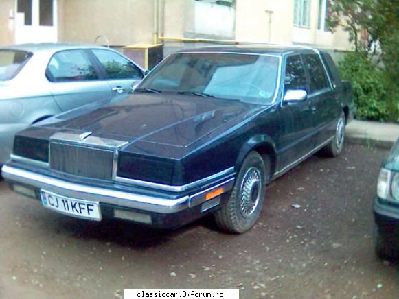 Chrysler LeBaron - ceva americanism.....plafon de vinil....interior - Am vazut prin Cluj-Napoca
