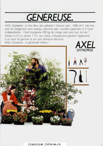 Citro�n Axel Entreprise - oldtimercraiova - File de istorie
