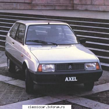 Citro�n Axel Usine Oltcit et fabrication - oldtimercraiova - File de istorie