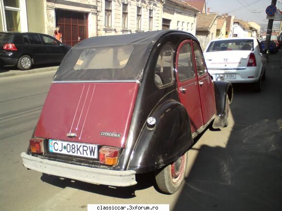 Citroen 2CV - glad parau - Am vazut prin Cluj-Napoca