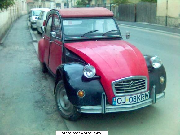Citroen 2CV - asta ii de pe paris poate il stiti sau il - Am vazut prin Cluj-Napoca