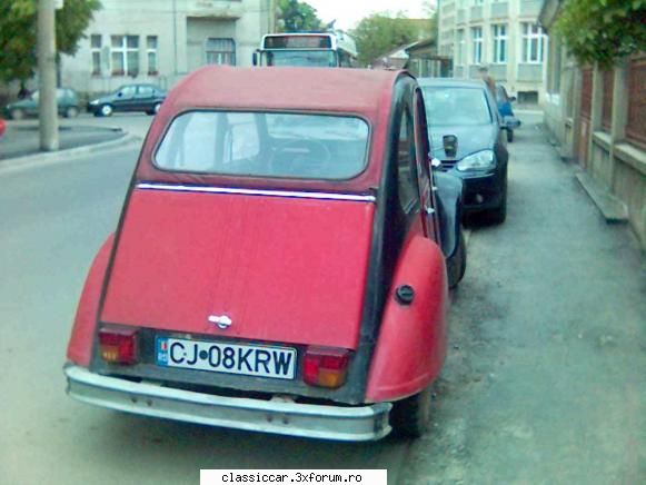 Citroen 2CV - glad parau - Am vazut prin Cluj-Napoca
