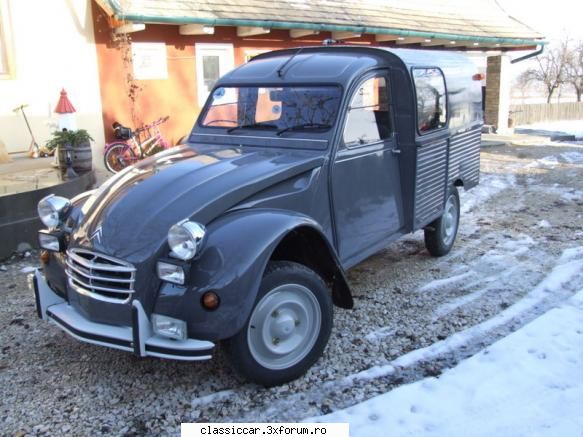 Citroen 2CV AK-Camionette - Un 2 CV ren�scut la atelierul de restaur�ri - Prezentare masini