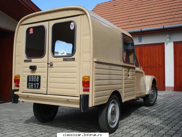 Citroen Acadiane 1985 - si din nou acas� ....dup� 7 ani de stationare in - Reconditionari si Restaurari