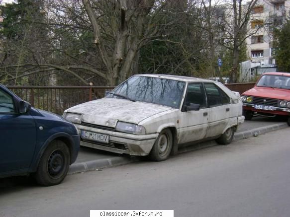 Citroen BX - Un Citroen BX, care a avut parte si de vremuri - Am vazut prin Cluj-Napoca