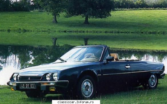 Citroen CX orphee cabrio - Nu stiam ca a existat versiune decapotabila in 2 - Din lumea larga
