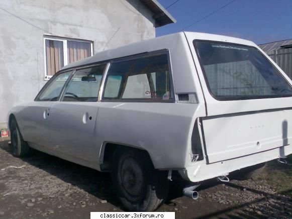 Citroen Cx break 1978 - E mult mai alb decat pare...e nuanta originala de - Prezentare masini