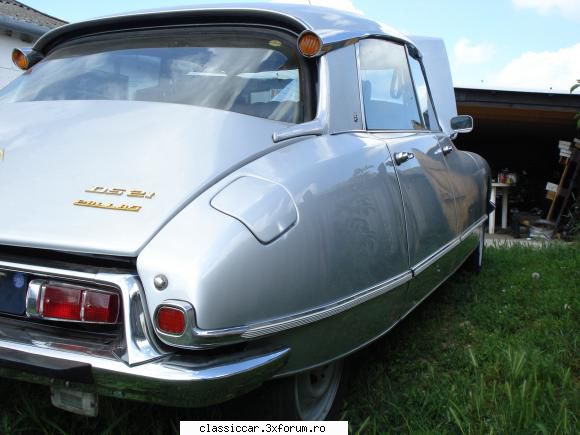 Citroen DS 21 - partea delicat� la DS , este obtinerea liniei - Reconditionari si Restaurari
