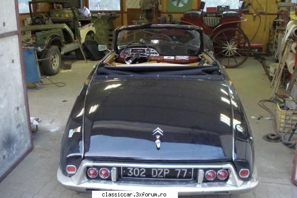 Citroen DS Cabriolet Chapron - Si cu citeva tone de chit pe ea iar baza usilor - Prezentare masini