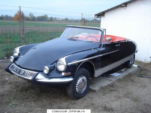 Citroen DS Cabriolet Chapron - Si inc� o masin� care deja a p�r�sit atelierul - Reconditionari si Restaurari