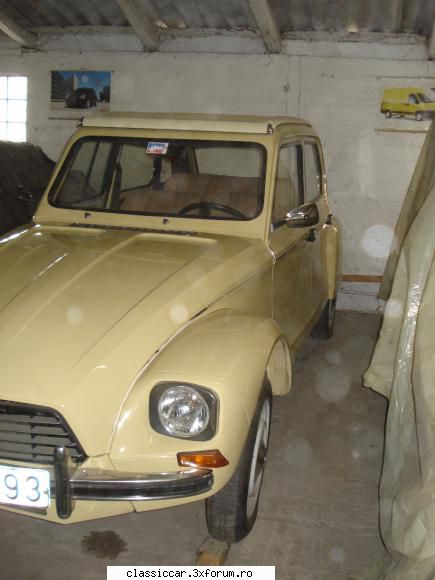 Citroen Dyane 6 beige - El fugitivo, la cerere un alt Dyane resaturat - Prezentare masini